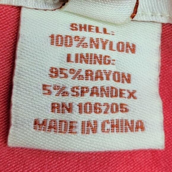 Sundance Dress Size 12 Coral Embroidered Mesh Lace Sleeveless Fully Lined Boho - Picture 9 of 10